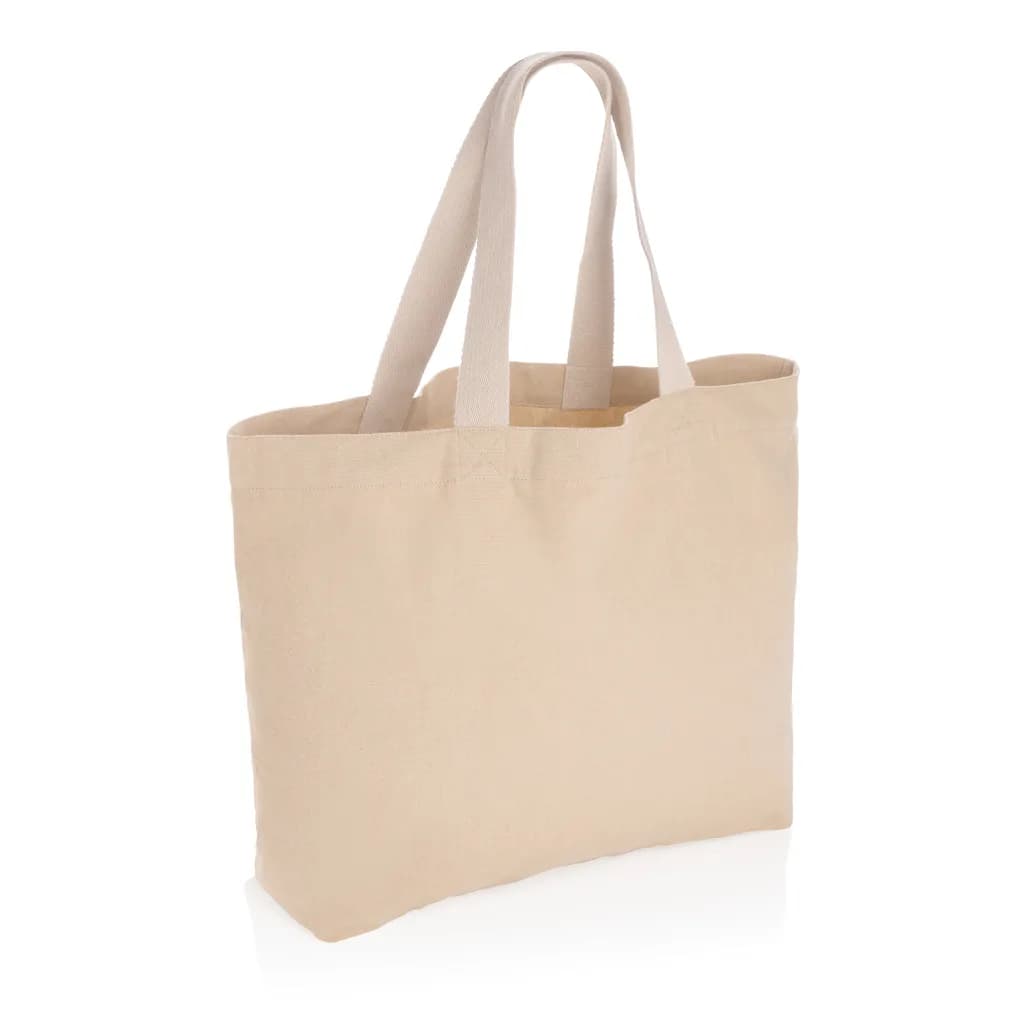 Impact Aware™ 240g/m² große Tasche aus rCanvas, ungefärbt - braun