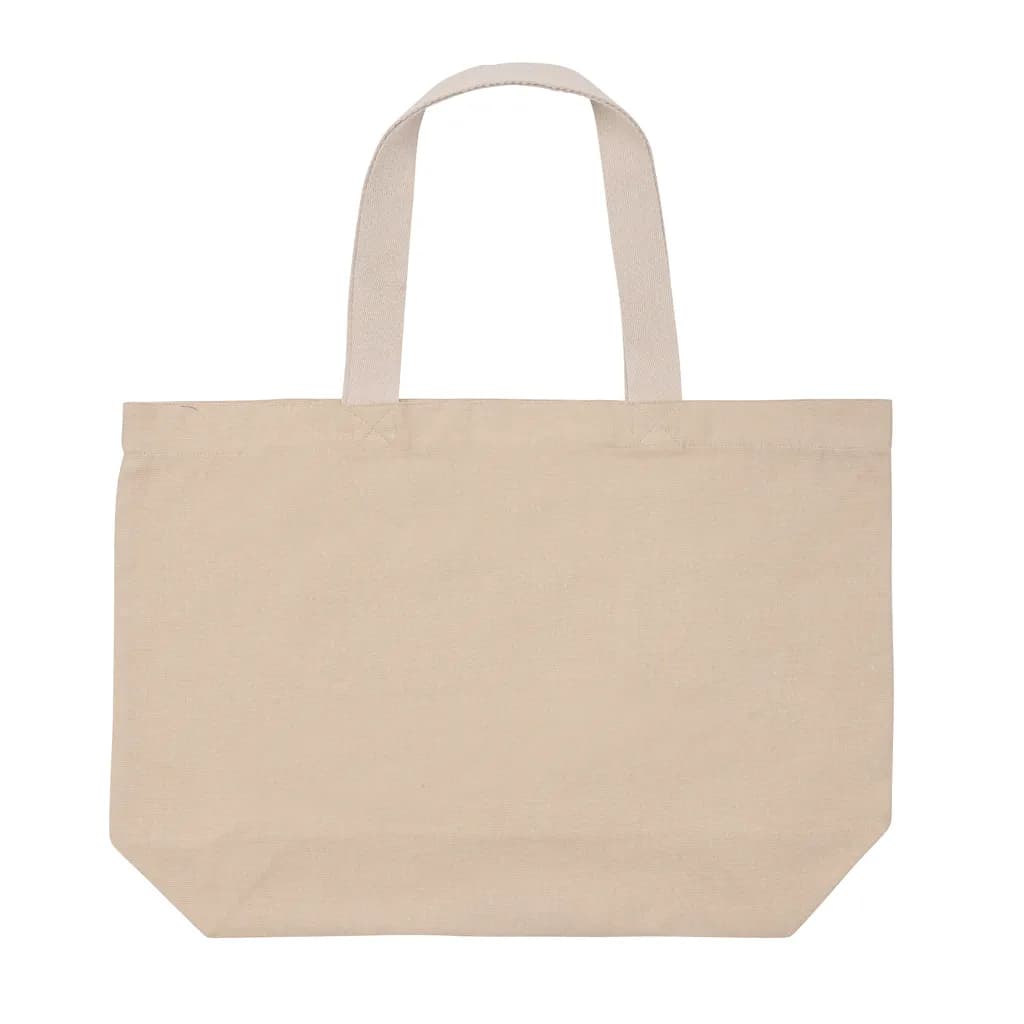 Impact Aware™ 240g/m² große Tasche aus rCanvas, ungefärbt - braun