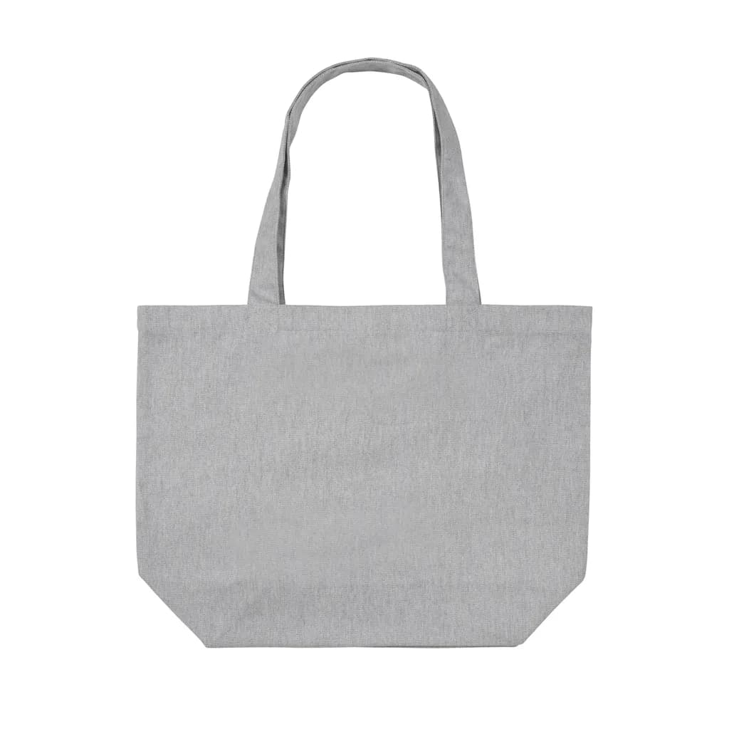 Impact Aware™ 240g/m² rcCanvas Shopper + Tasche, ungefärbt - grau