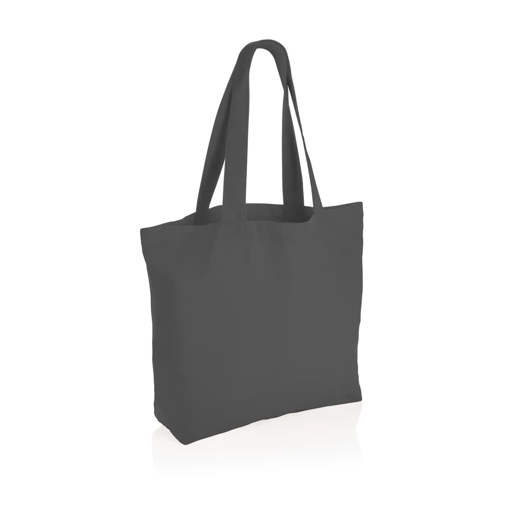 Impact Aware™ 240g/m² rcCanvas Shopper + Tasche, ungefärbt - anthrazit