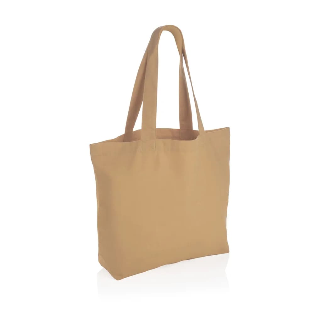 Impact Aware™ 240g/m² rcCanvas Shopper + Tasche, ungefärbt - braun