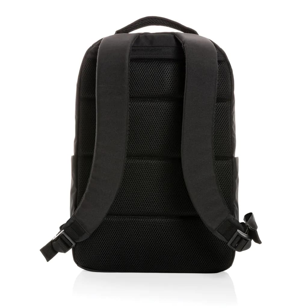 Swiss Peak Brooke AWARE™ 15,6 Laptop-Rucksack aus rPET - schwarz
