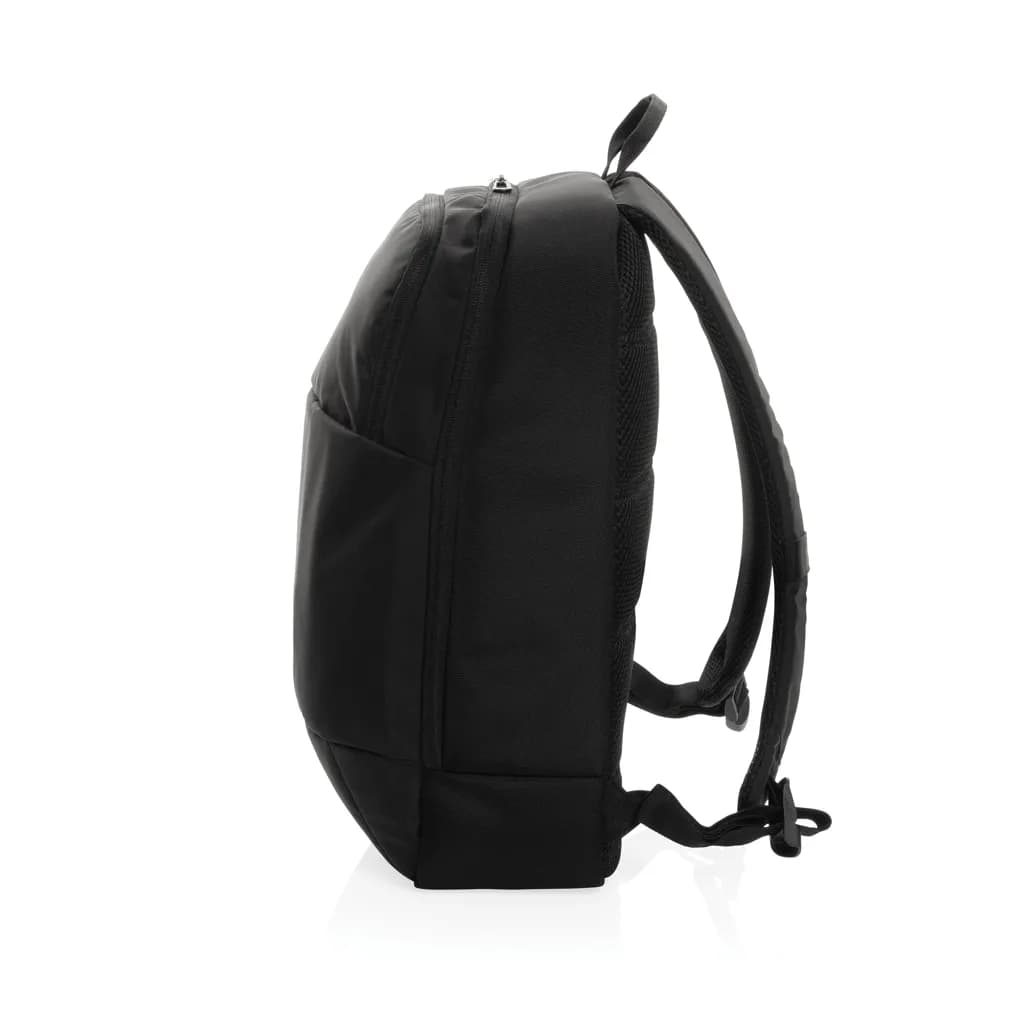 Swiss Peak AWARE™ moderner 15,6 Laptop-Rucksack - schwarz