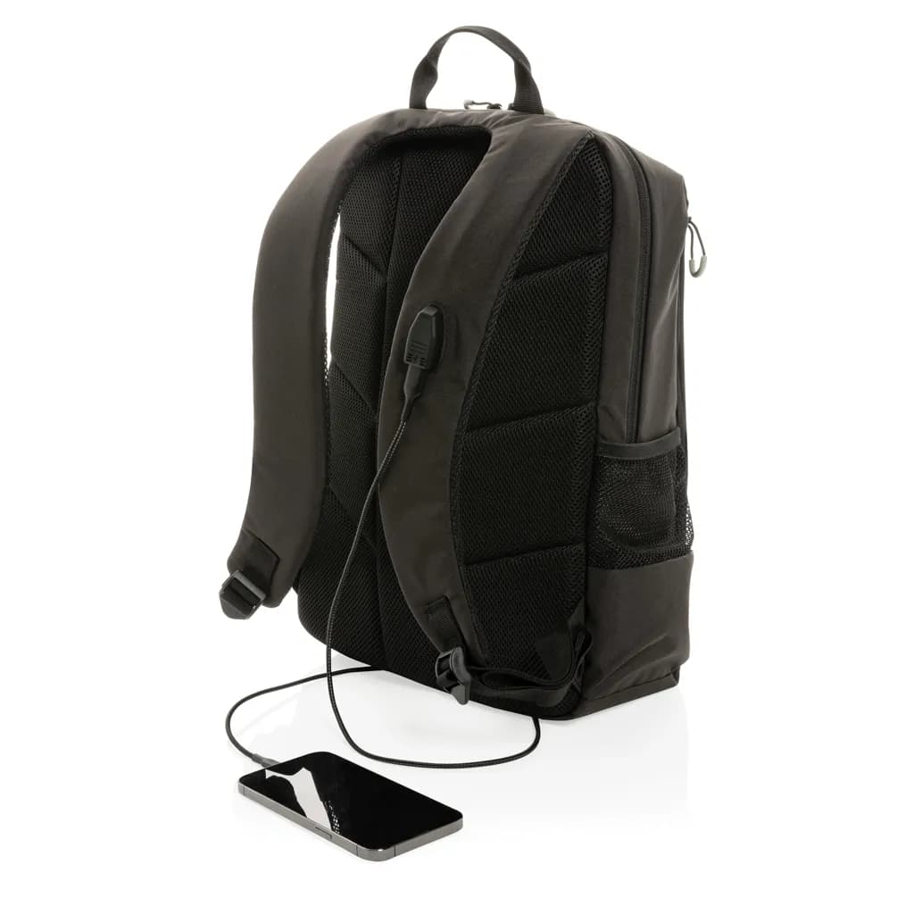 Impact AWARE™ Lima 15.6 RFID Laptop-Rucksack - schwarz