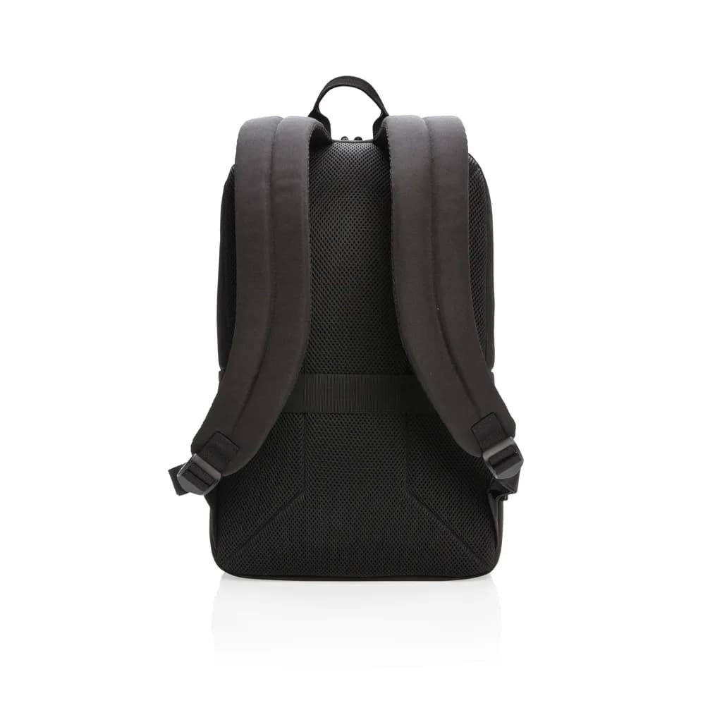 Swiss Peak AWARE™ RFID und USB A-Laptop-Rucksack - schwarz