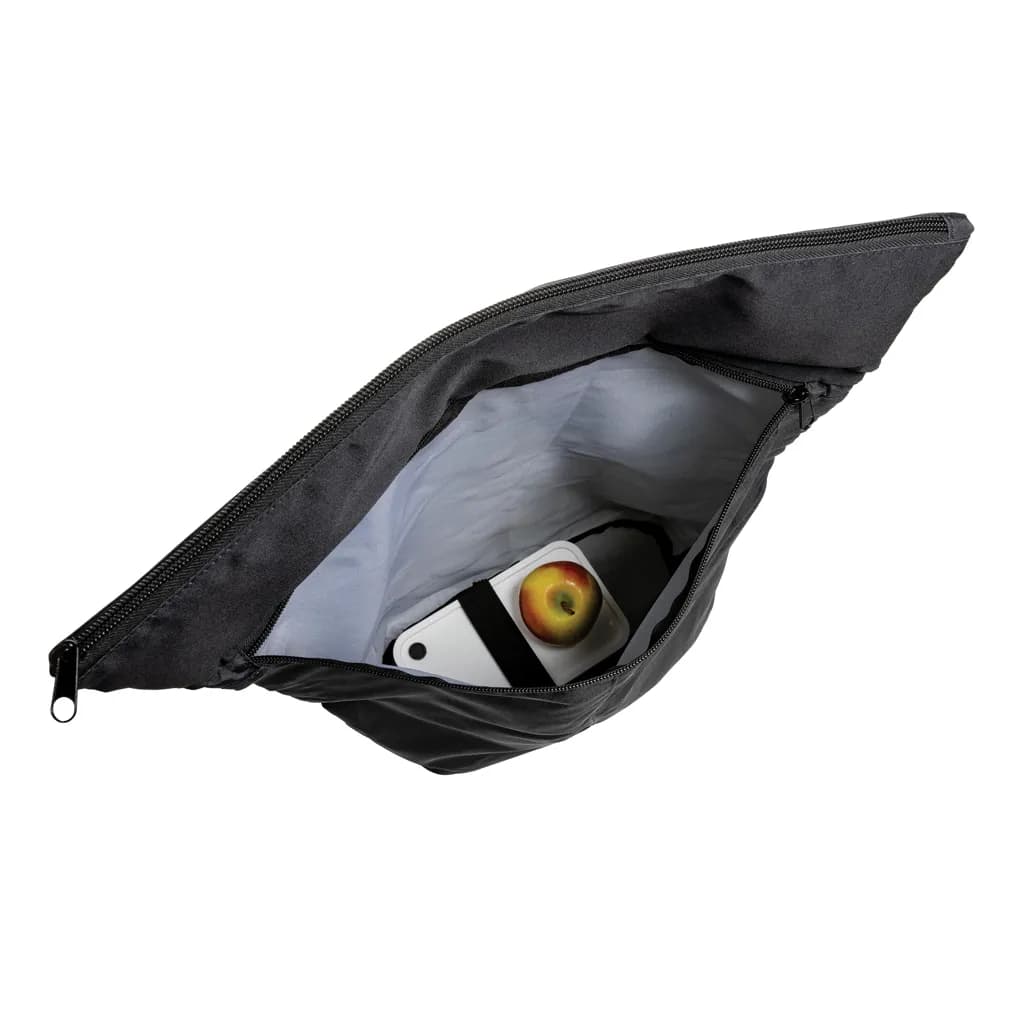 Dillon AWARE™ RPET faltbarer Lightweight-Rucksack - schwarz