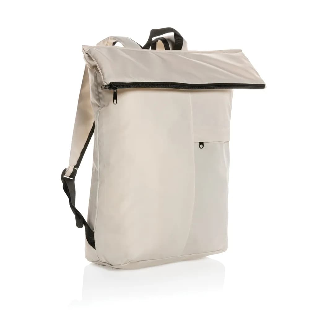 Dillon AWARE™ RPET faltbarer Lightweight-Rucksack - off white