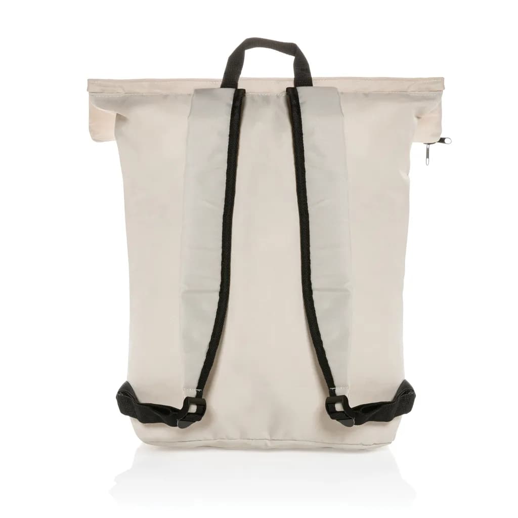 Dillon AWARE™ RPET faltbarer Lightweight-Rucksack - off white