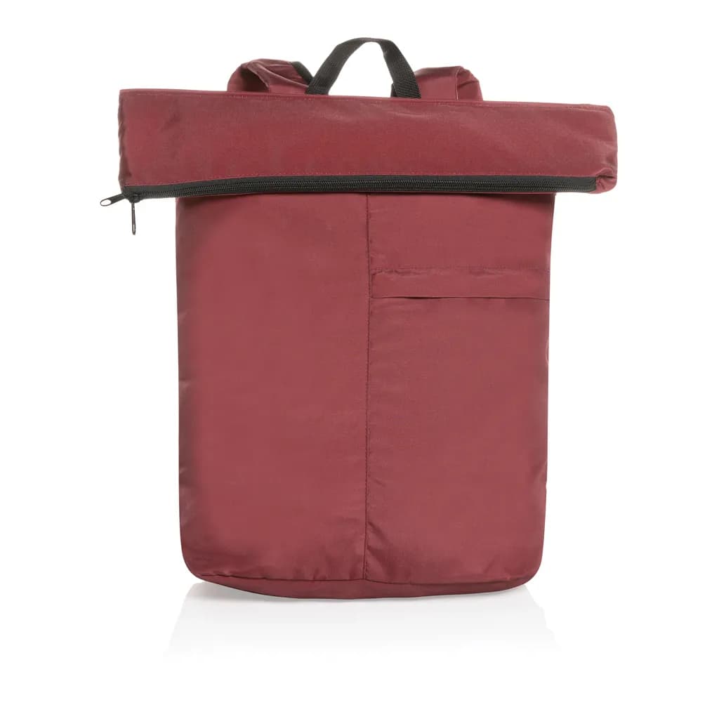Dillon AWARE™ RPET faltbarer Lightweight-Rucksack - rot