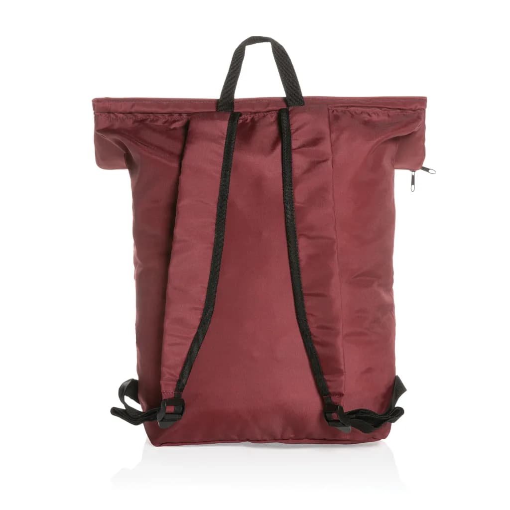Dillon AWARE™ RPET faltbarer Lightweight-Rucksack - rot