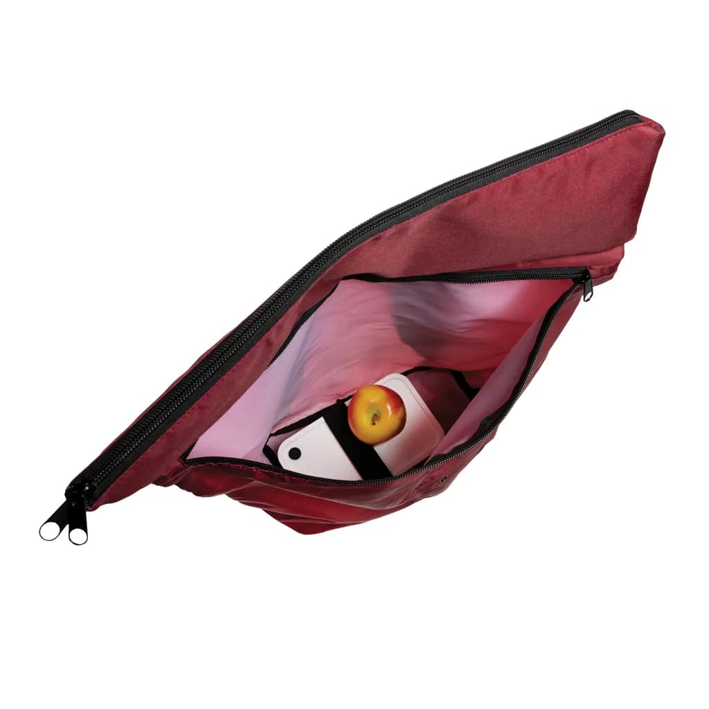 Dillon AWARE™ RPET faltbarer Lightweight-Rucksack - rot