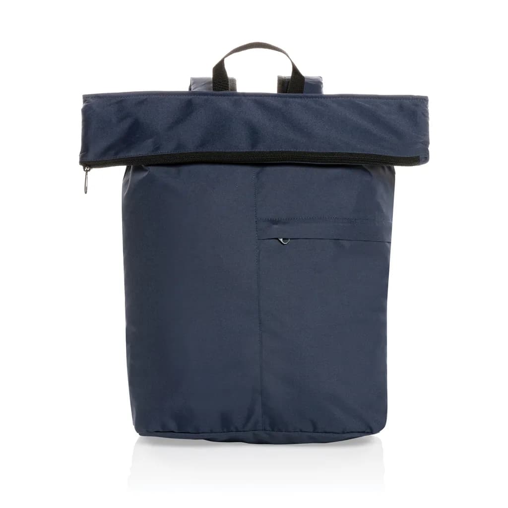 Dillon AWARE™ RPET faltbarer Lightweight-Rucksack - navy blau