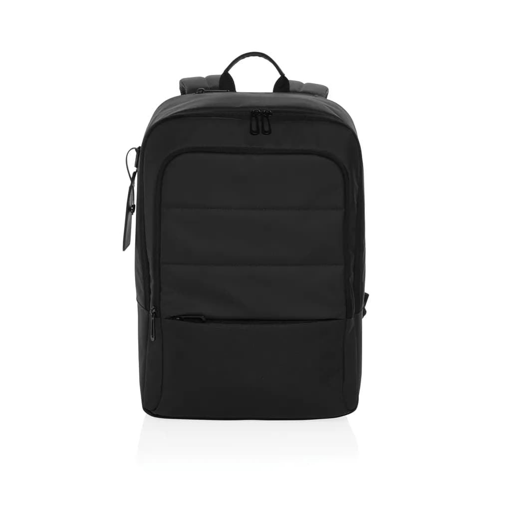 Armond AWARE™ RPET 15.6 Deluxe Laptop-Rucksack - schwarz
