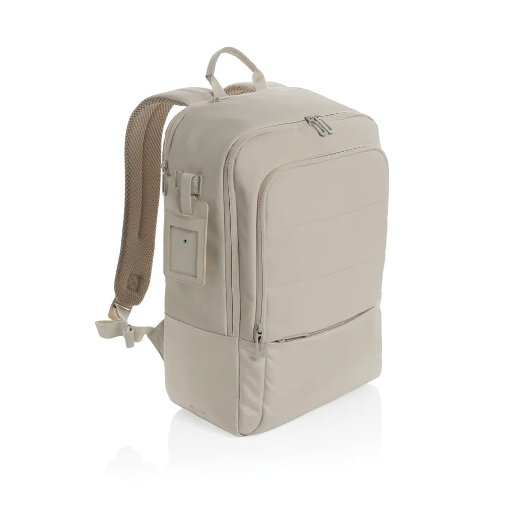 Armond AWARE™ RPET 15.6 Deluxe Laptop-Rucksack - beige