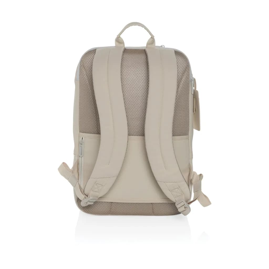 Armond AWARE™ RPET 15.6 Deluxe Laptop-Rucksack - beige