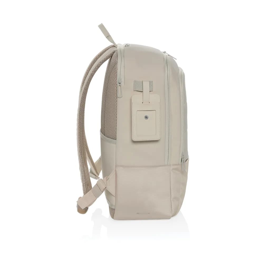 Armond AWARE™ RPET 15.6 Deluxe Laptop-Rucksack - beige