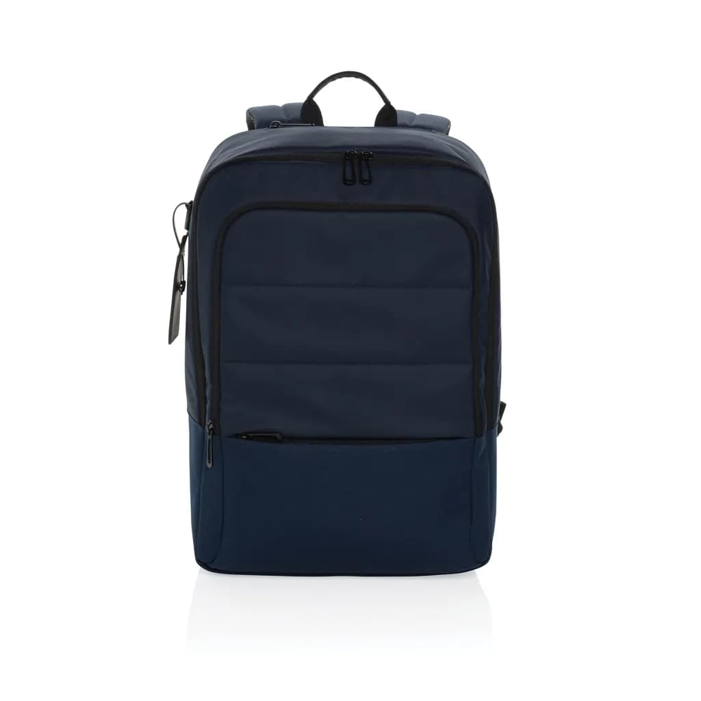Armond AWARE™ RPET 15.6 Deluxe Laptop-Rucksack - navy blau