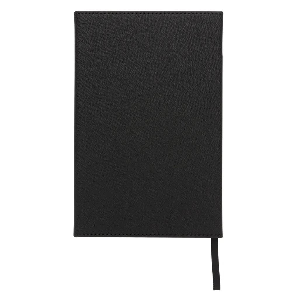 Swiss Peak Deluxe A5 Notizbuch mit Stift - schwarz