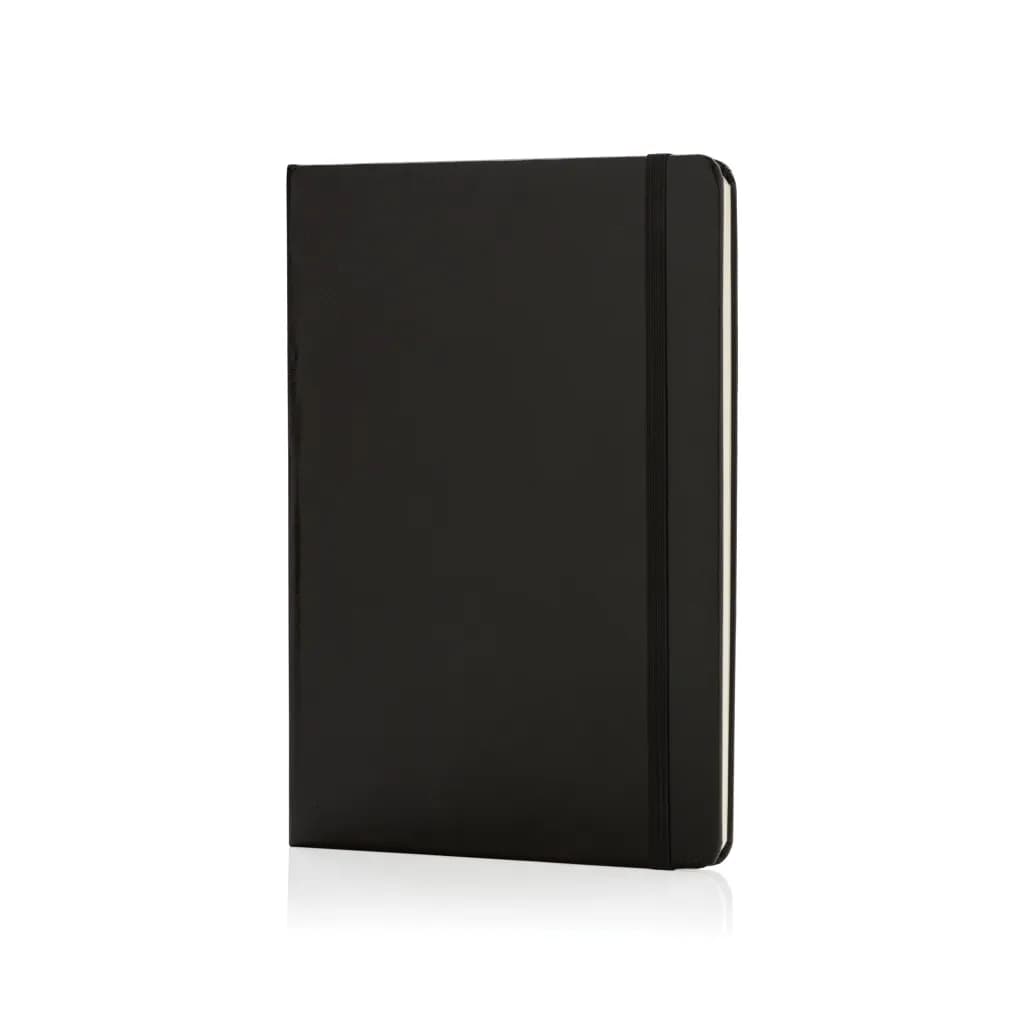 Basic Hardcover Notizbuch A5 - schwarz