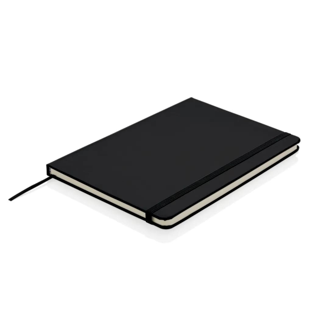 Basic Hardcover Notizbuch A5 - schwarz