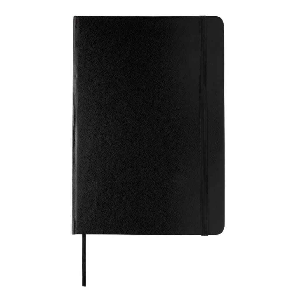 Basic Hardcover Notizbuch A5 - schwarz
