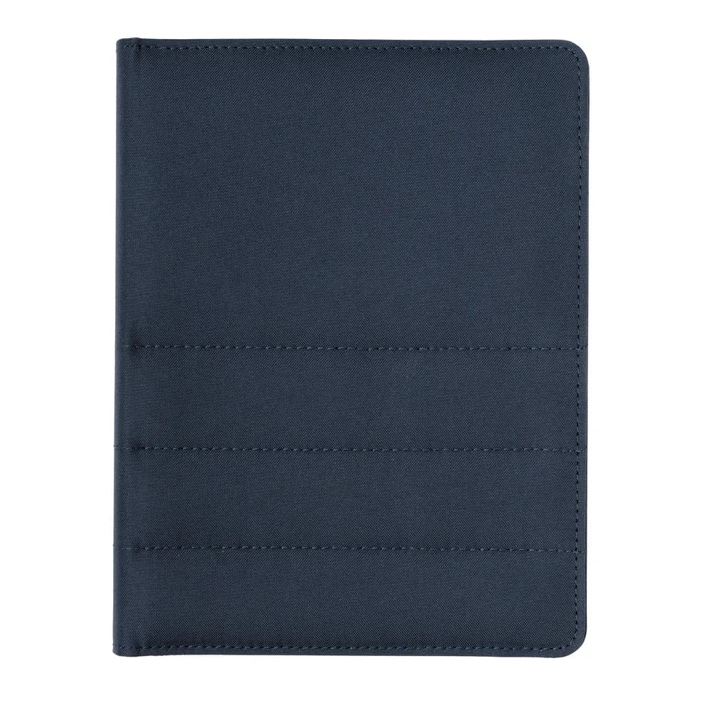Impact AWARE™ RPET A5 Portfolio - navy blau