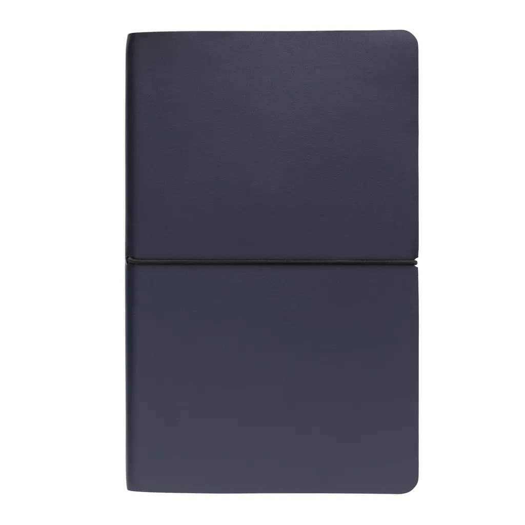 Modern Deluxe Softcover A5 Notizbuch - navy blau