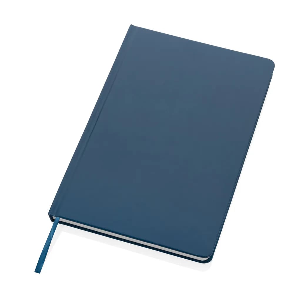 A5 Impact Steinpaper Hardcover Notizbuch - blau