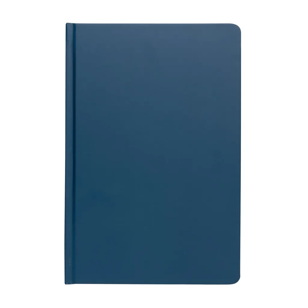 A5 Impact Steinpaper Hardcover Notizbuch - blau