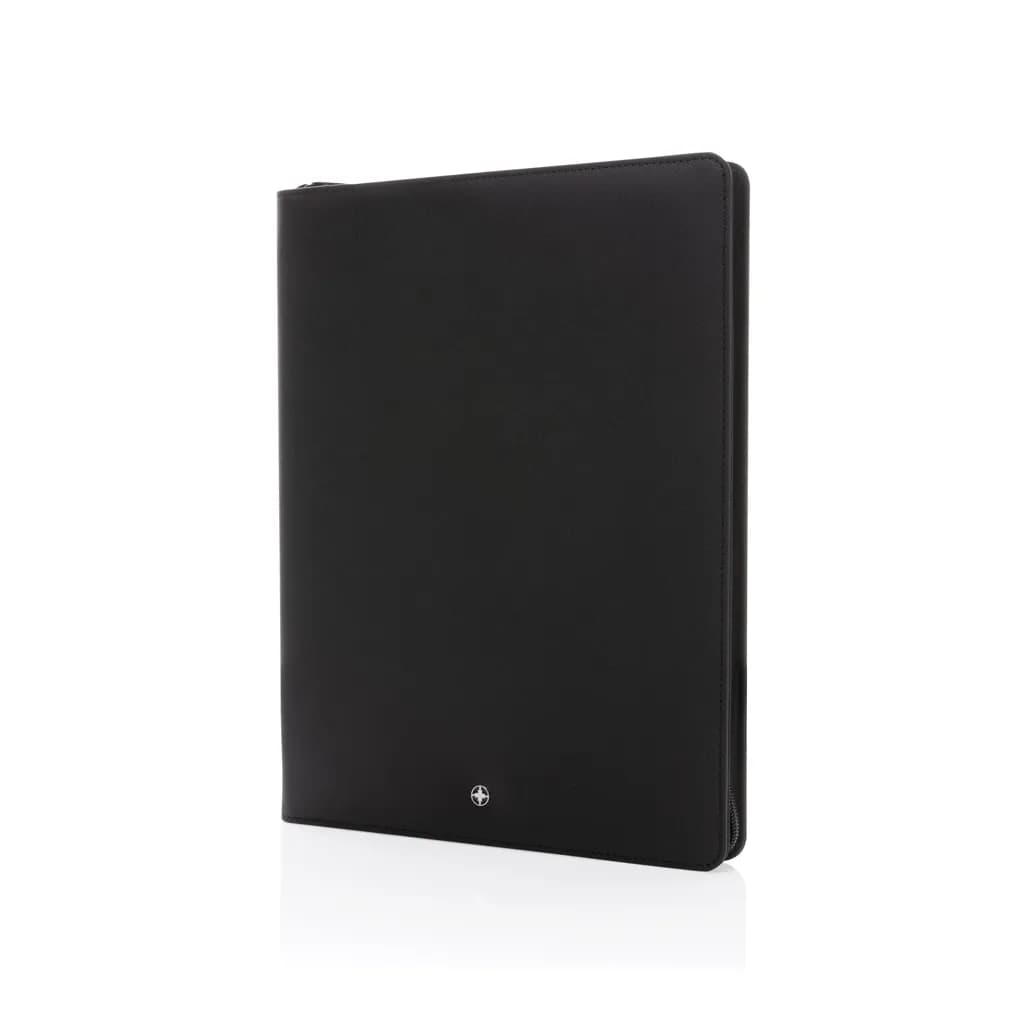 Swiss Peak Heritage RCS rPU A4 Portfolio mit Reißverschluss - schwarz