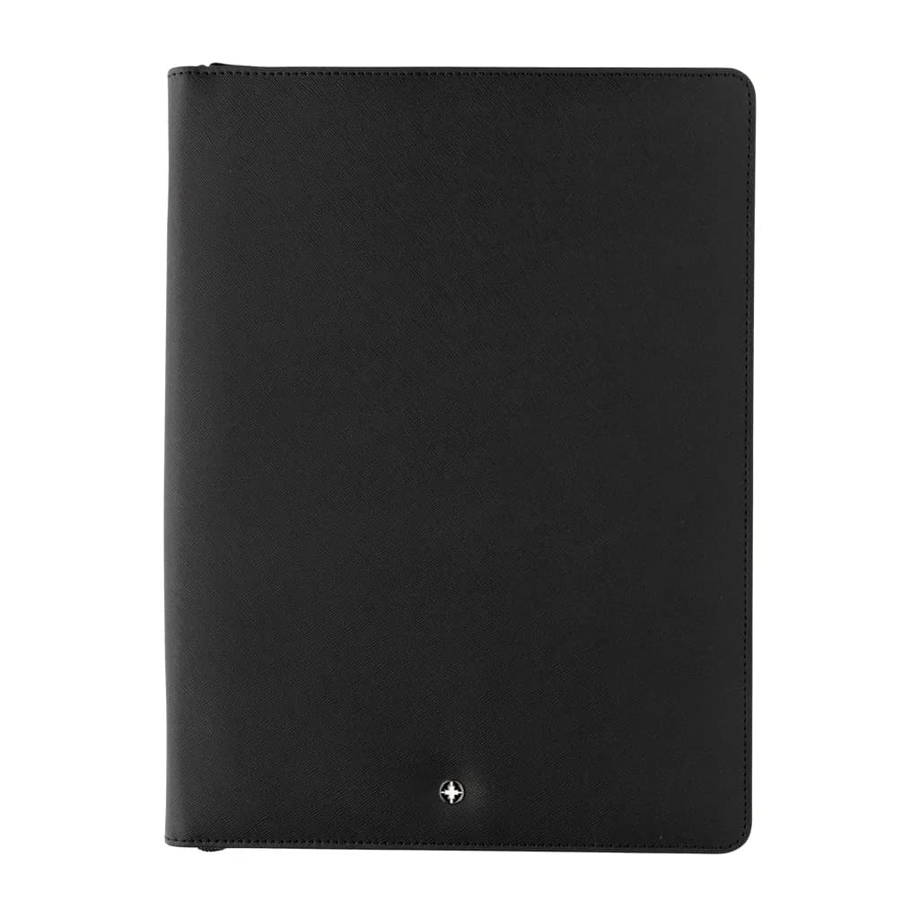 Swiss Peak Heritage RCS rPU A4 Portfolio mit Reißverschluss - schwarz