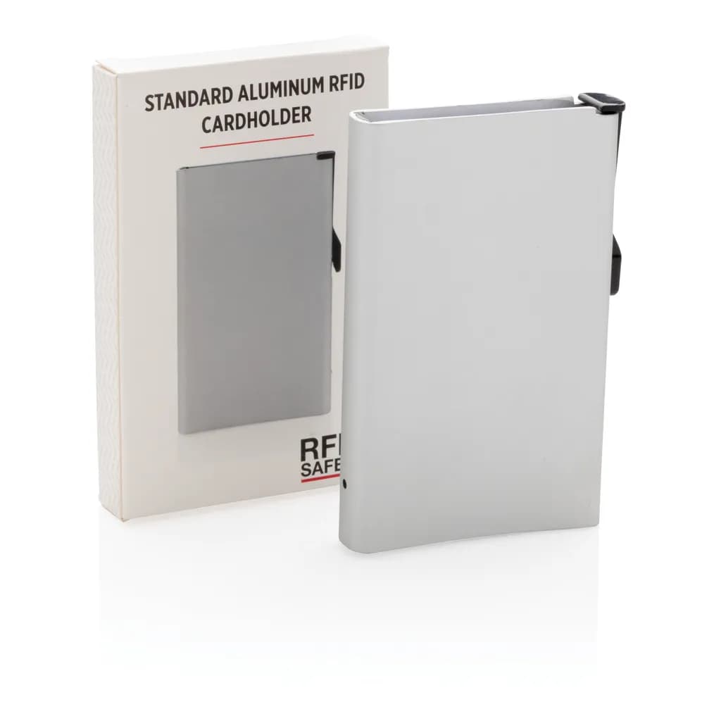 Aluminium RFID Kartenhalter - silber
