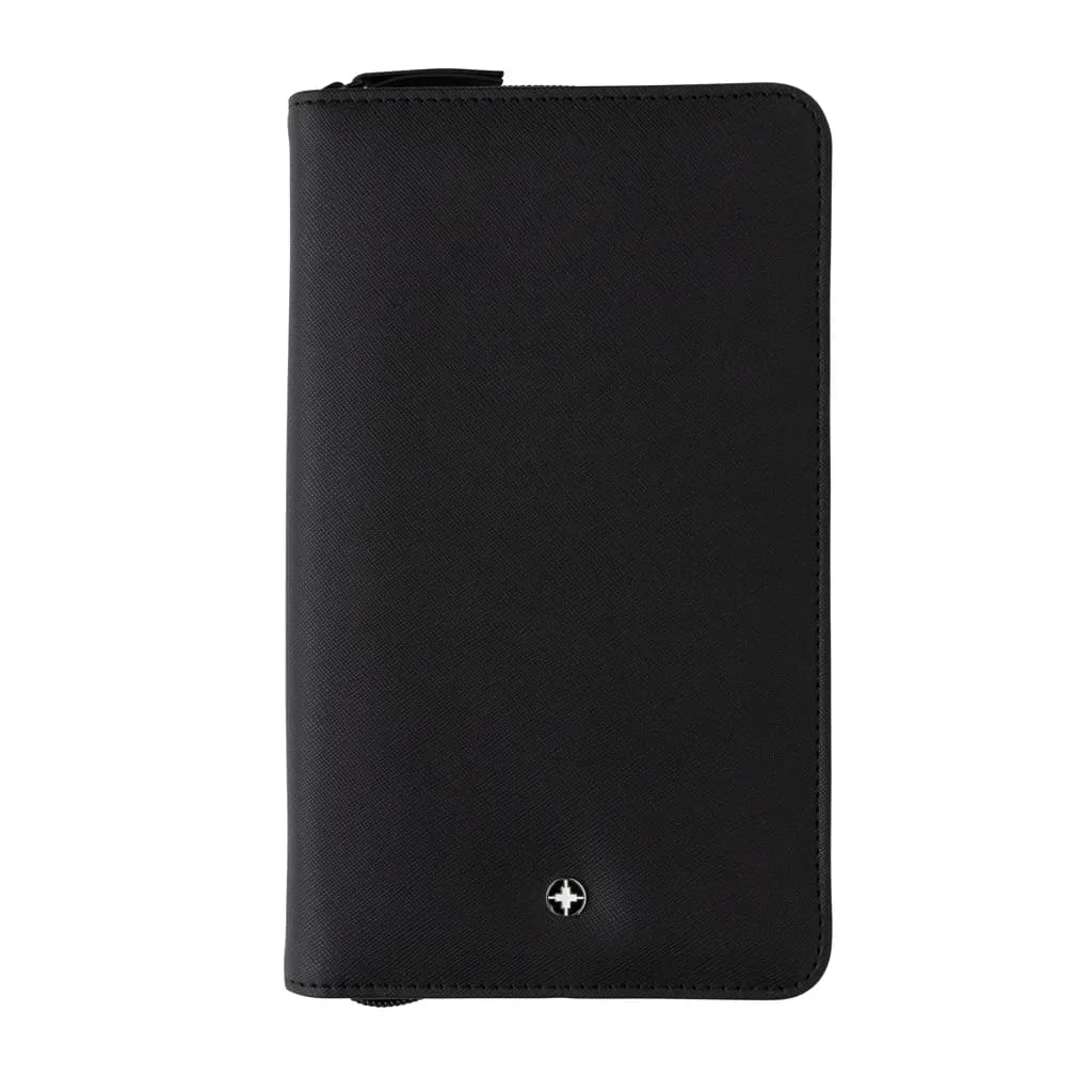 Swiss Peak Heritage RCS rPU RFID Travel Wallet - schwarz