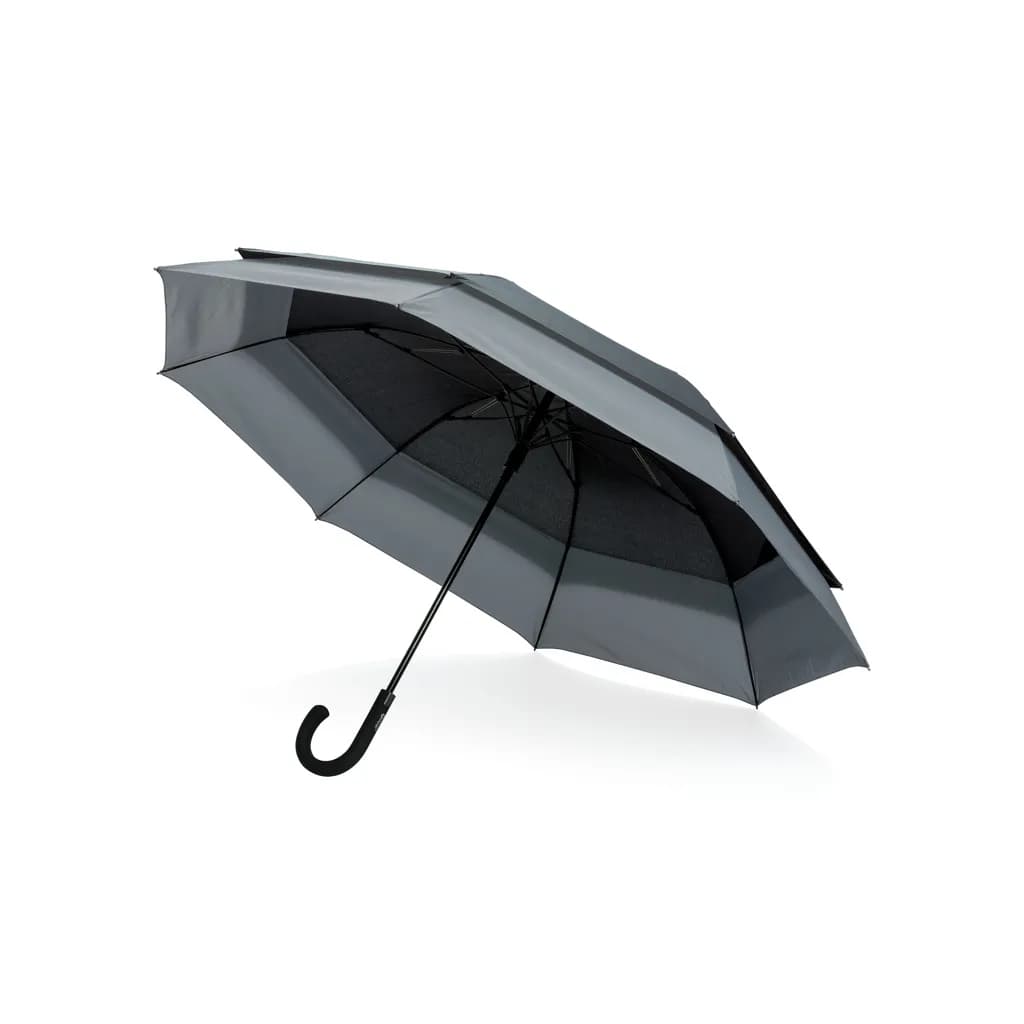 Swiss Peak AWARE™ 23 bis 27 erweiterbarer Regenschirm - schwarz