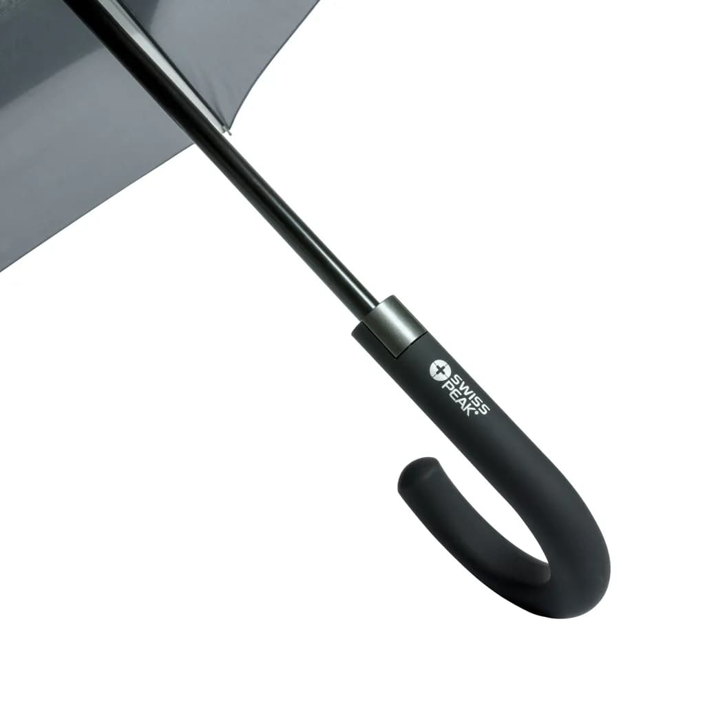 Swiss Peak AWARE™ 23 bis 27 erweiterbarer Regenschirm - schwarz