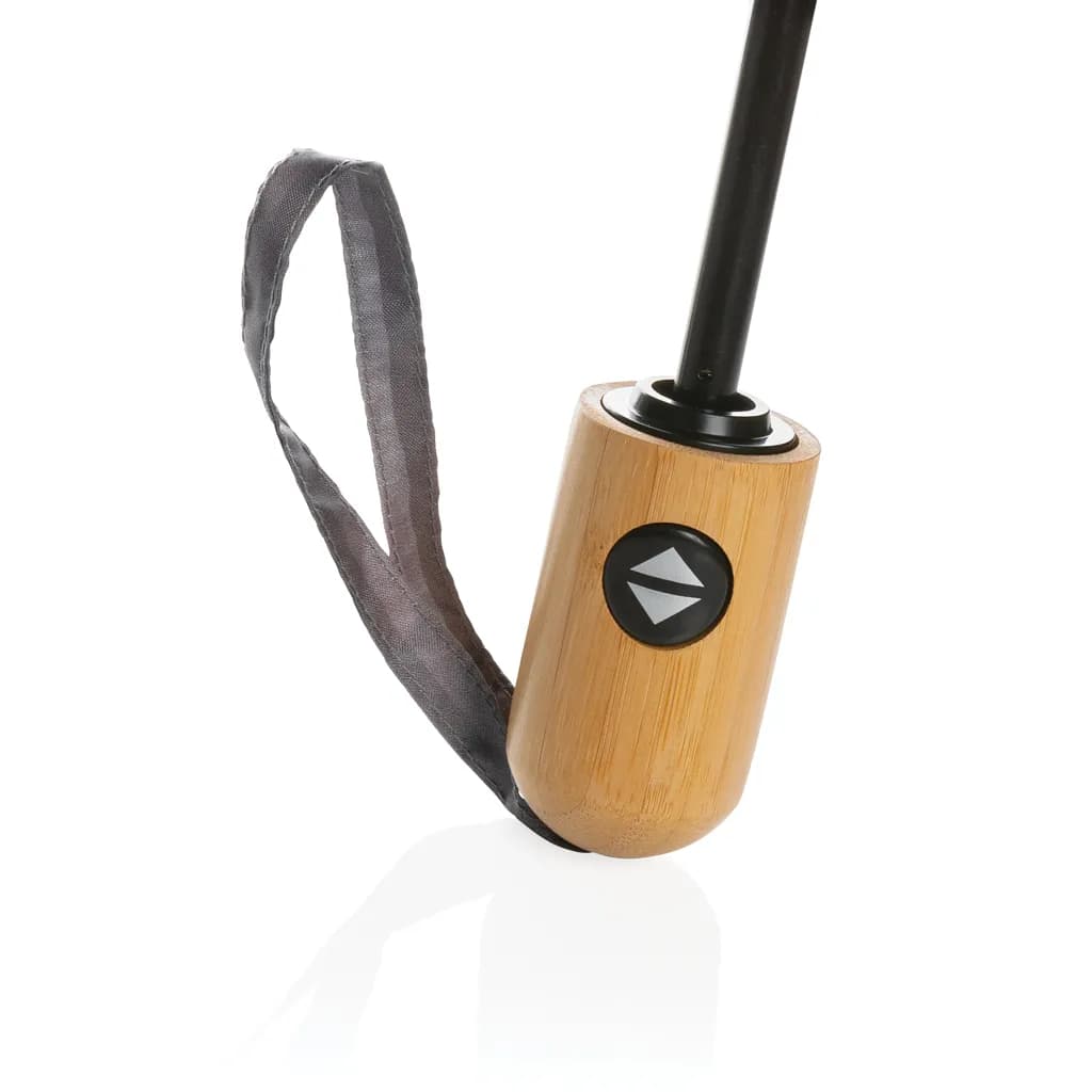 21 Impact AWARE™ RPET 190T Bambus-Schirm autom. open/close - anthrazit