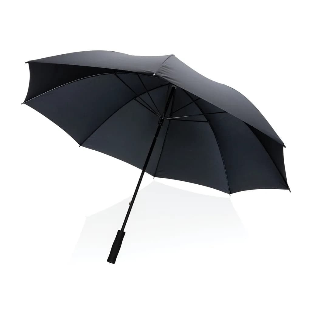 30 Impact AWARE™ RPET 190T Stormproof-Schirm - schwarz