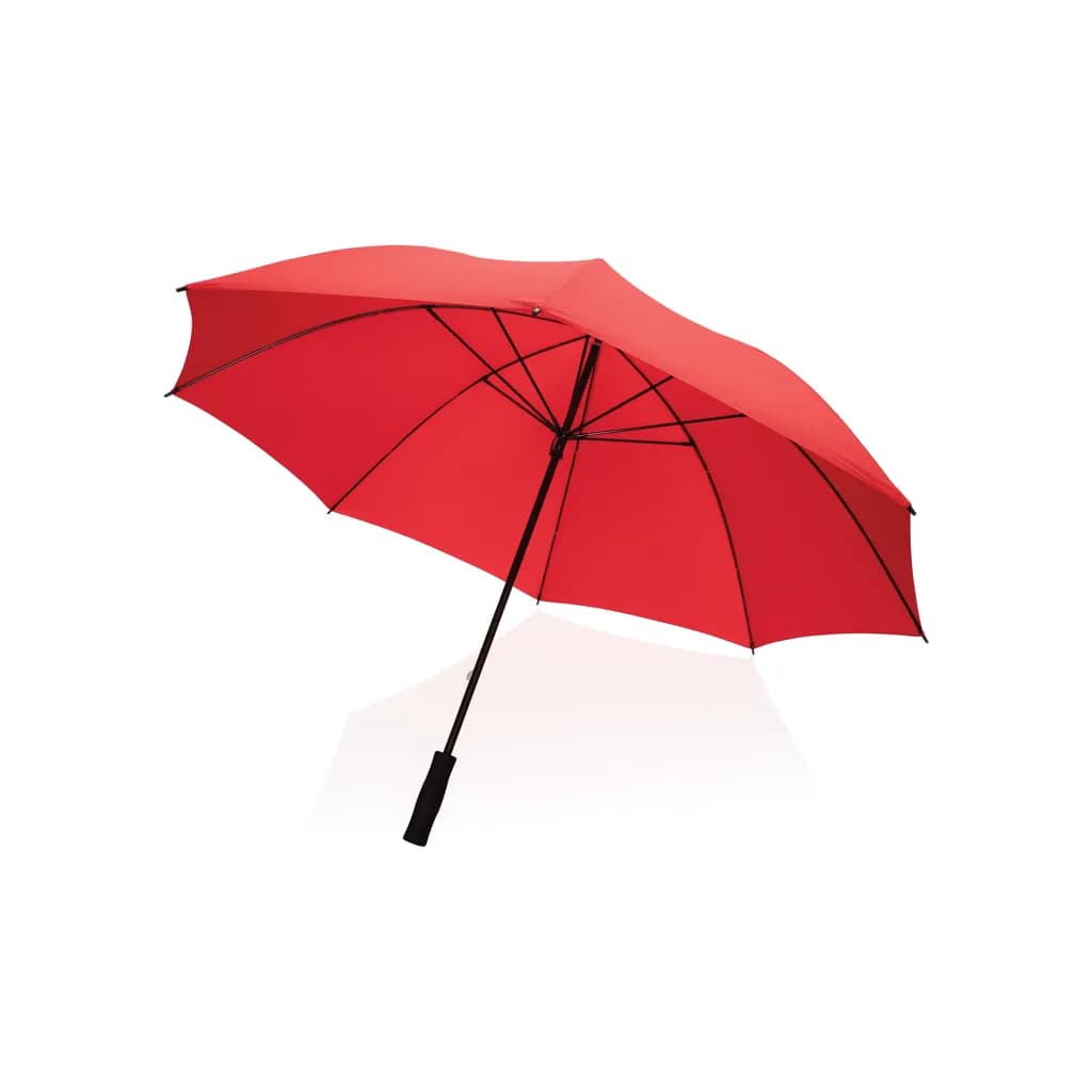 30 Impact AWARE™ RPET 190T Stormproof-Schirm - rot
