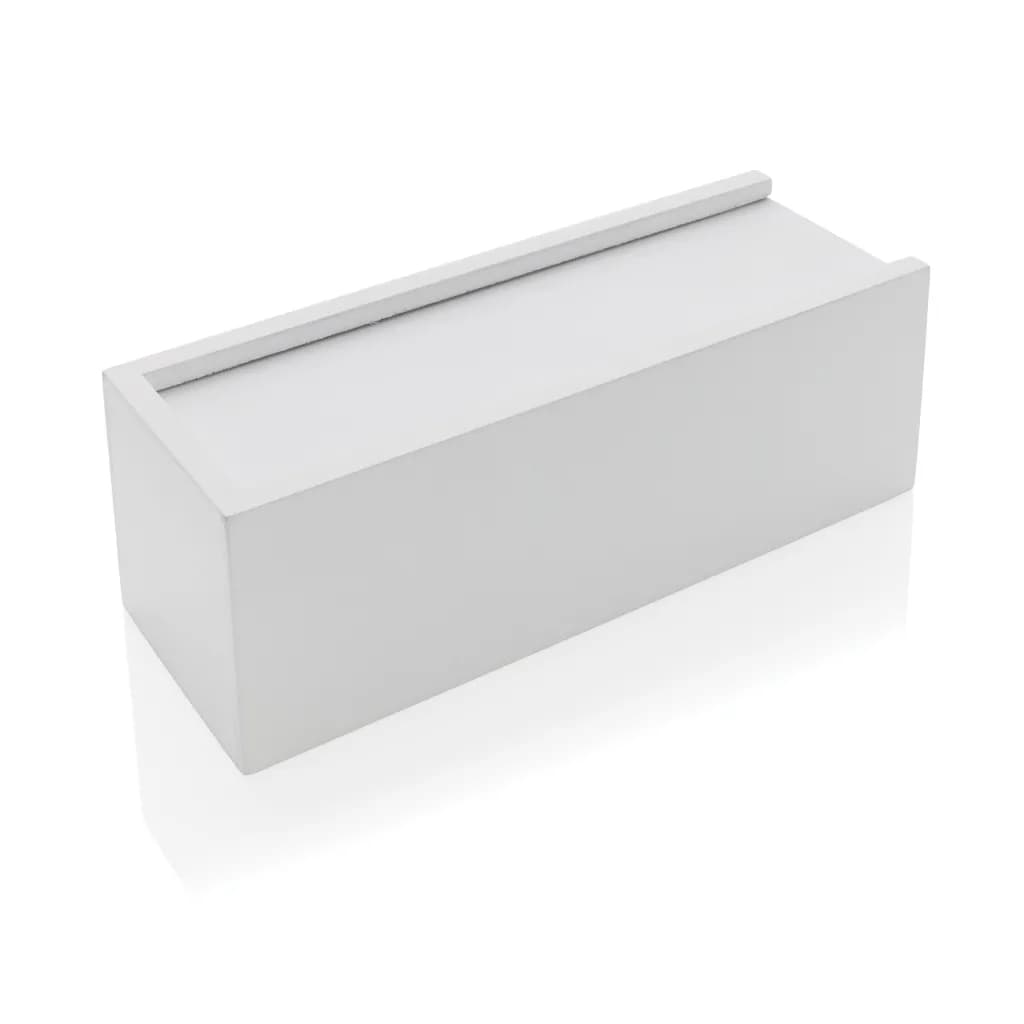 Deluxe Holz-Stapelturm aus Holz - weiß