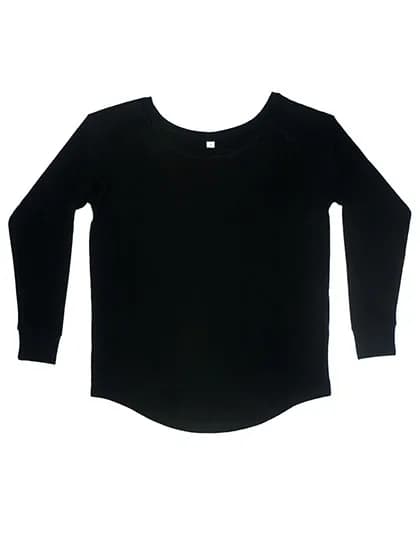 Women´s Loose Fit Long Sleeve T - Black