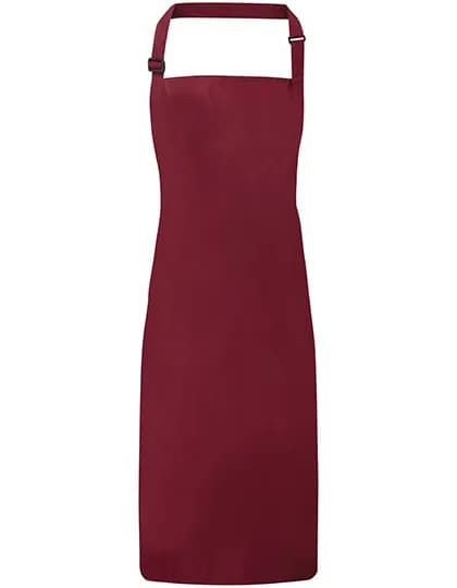 Waterproof Bib Apron - Burgundy