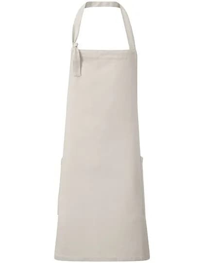 Regenerate Bib Apron - Natural Denim (ca. Pantone 4755C)