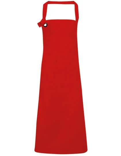 Calibre Heavy Cotton Canvas Bib Apron - Red