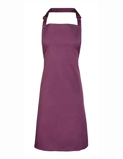 Colours Collection Bib Apron - Aubergine (ca. Pantone 5115C)