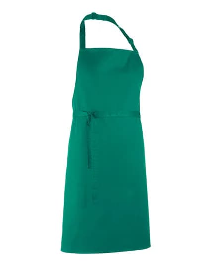 Colours Collection Bib Apron - Emerald (ca. Pantone 341C)