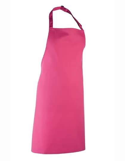 Colours Collection Bib Apron - Hot Pink (ca. Pantone 214C)