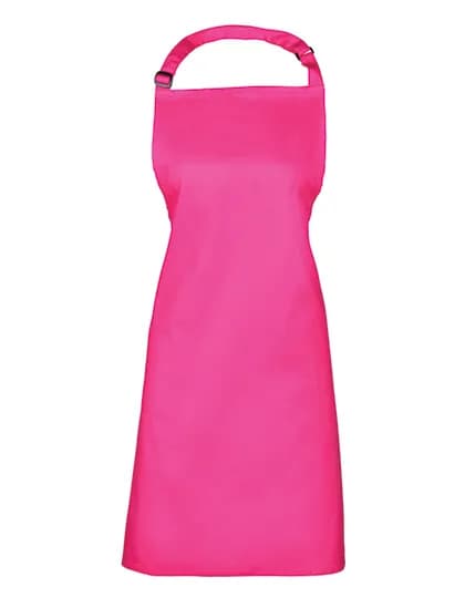 Colours Collection Bib Apron - Magenta (ca. Pantone Magenta C)