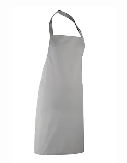 Colours Collection Bib Apron - Pale Grey (Silver) (ca. Pantone 428C)