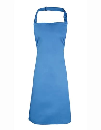 Colours Collection Bib Apron - Sapphire (ca. Pantone 300C)