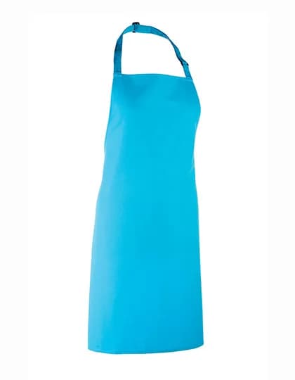 Colours Collection Bib Apron - Turquoise (ca. Pantone 312C)